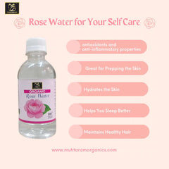 Organic Rose Water||Pure And Natural