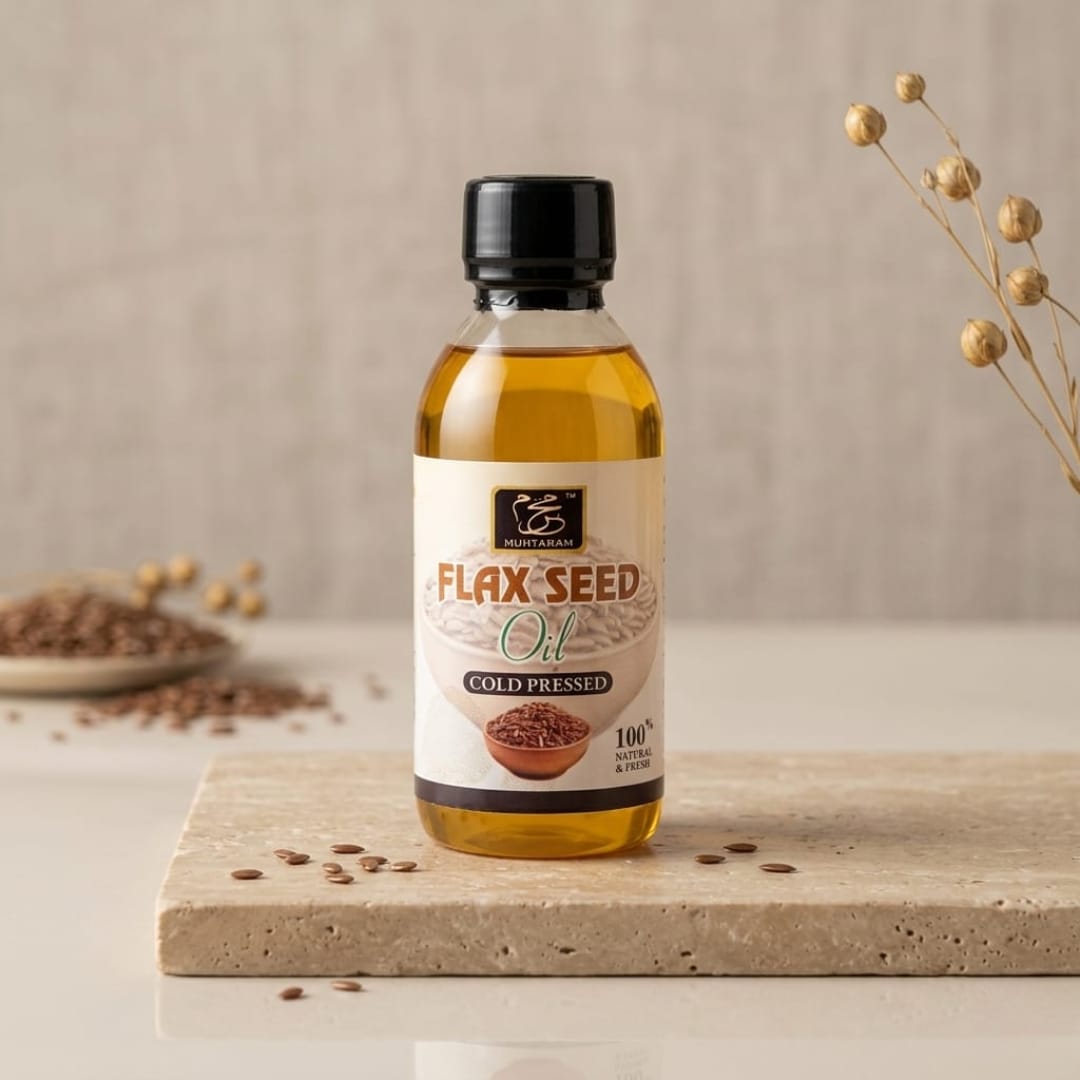 Flax Seed Oil (Cold Pressed) - Image 2